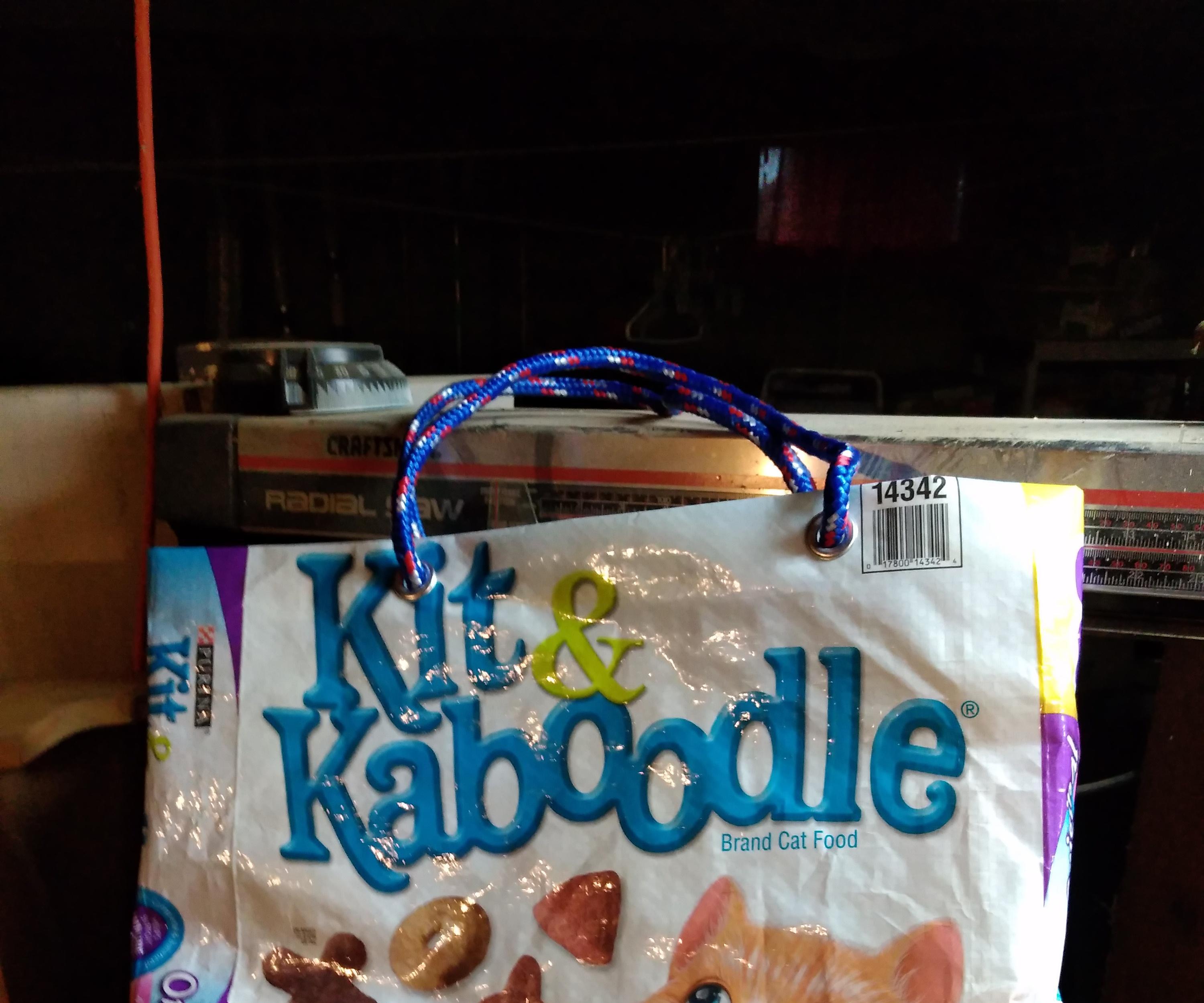 Sturdy Totes From Pet Food Bags