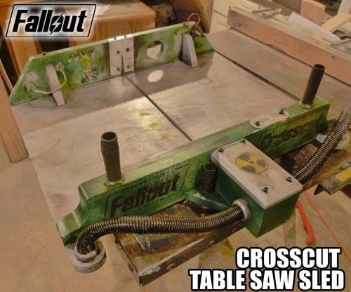 Fallout Crosscut Table Saw Sled