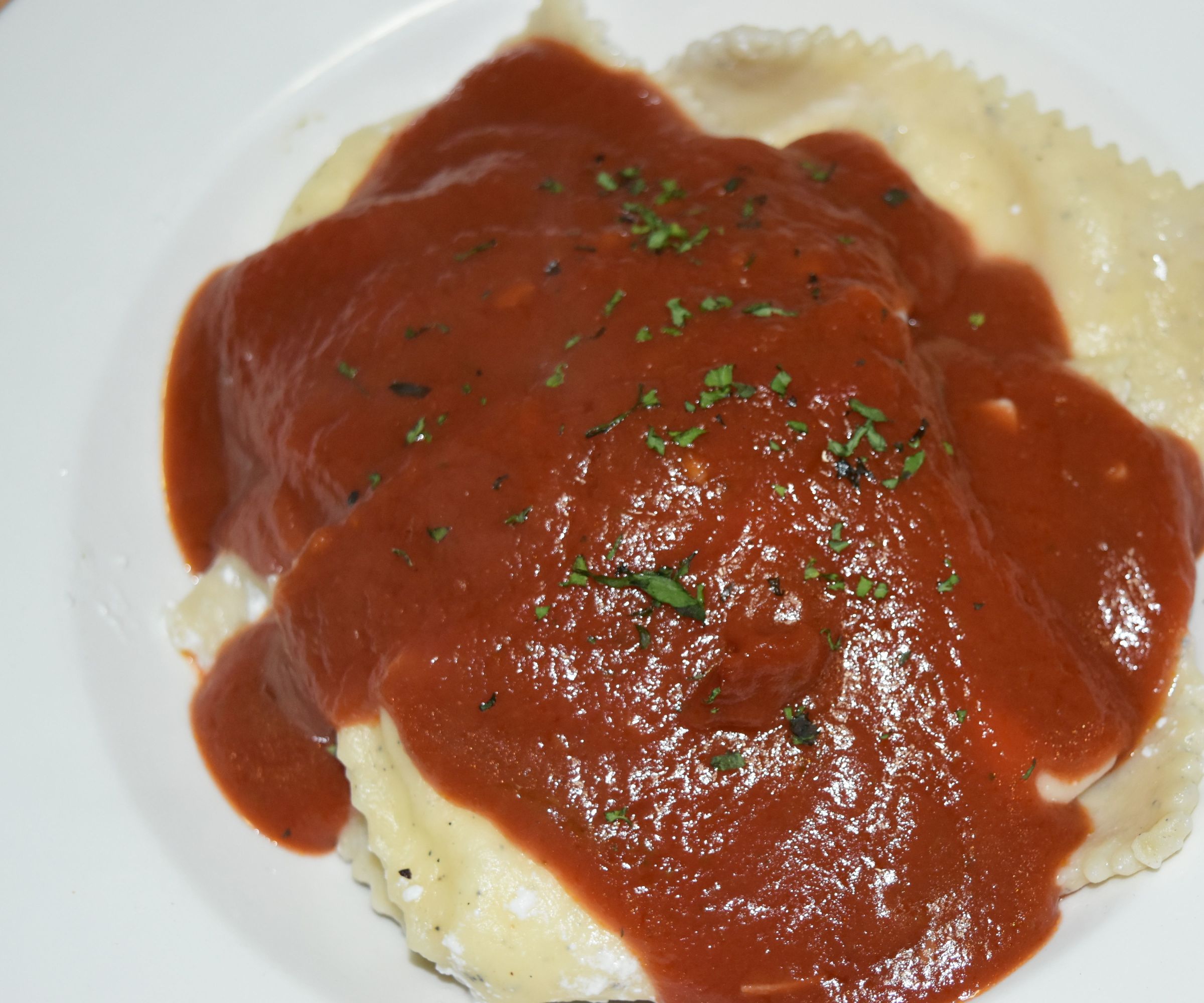 Copycat Maltese Cheese Ravioli With Garlic Tomato Sauce