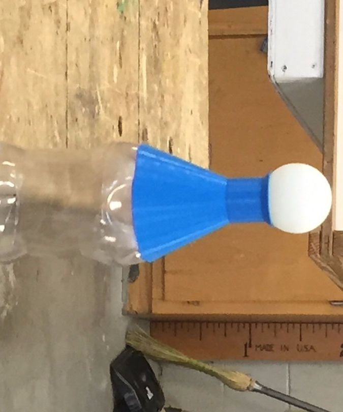 3D Printed Bottle Rocket Parts