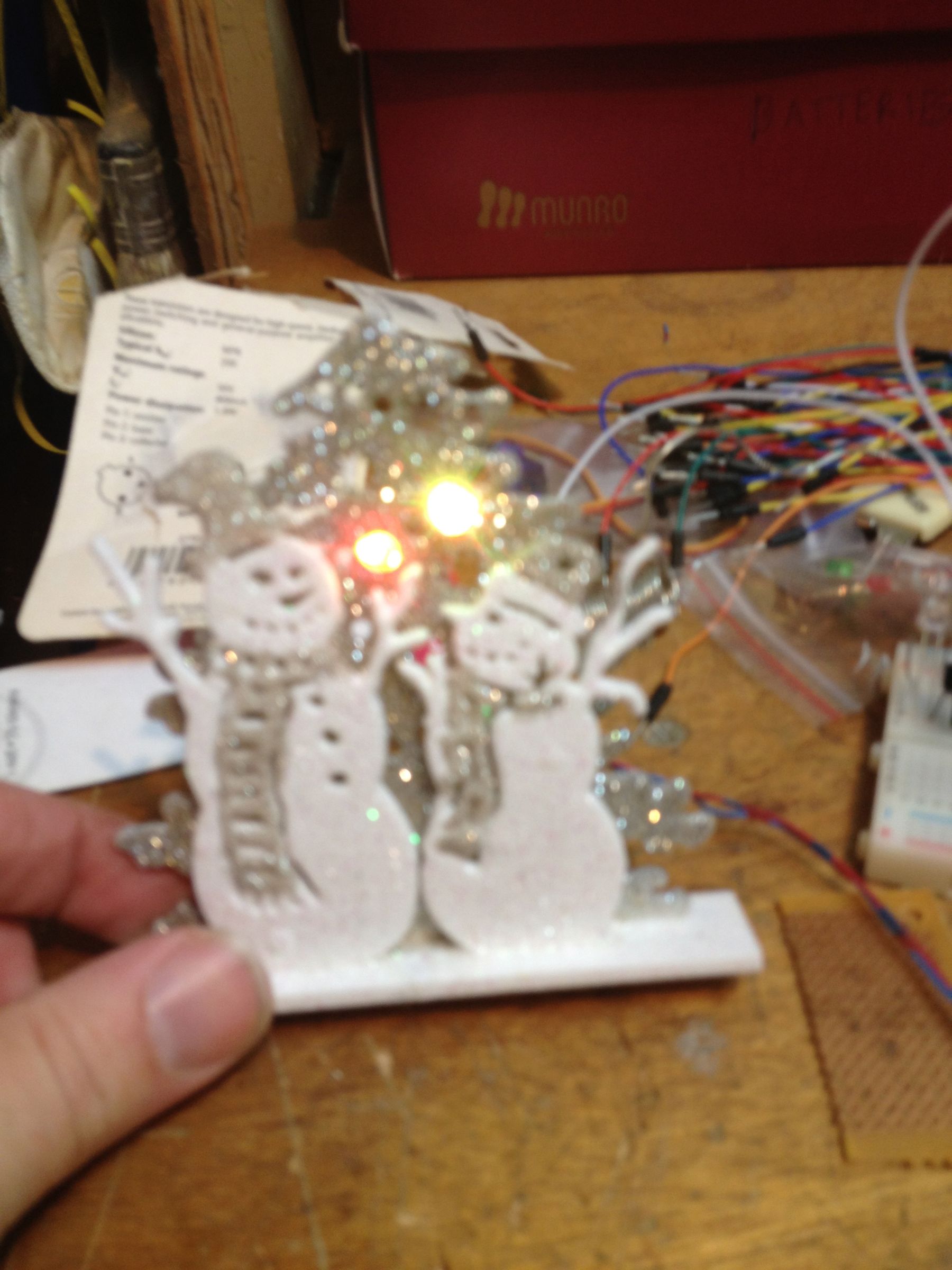 Christmas Tree Water Level Alarm Ornament No More Thirsty Trees! 7 Steps Instructables