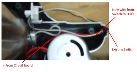 Add Wiring for LED