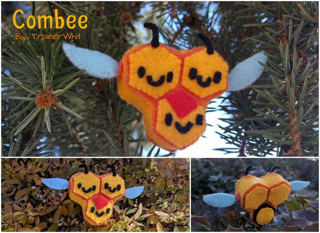 How To Make a Felt Combee Pokemon Plush 3 Steps with Pictures Instructables
