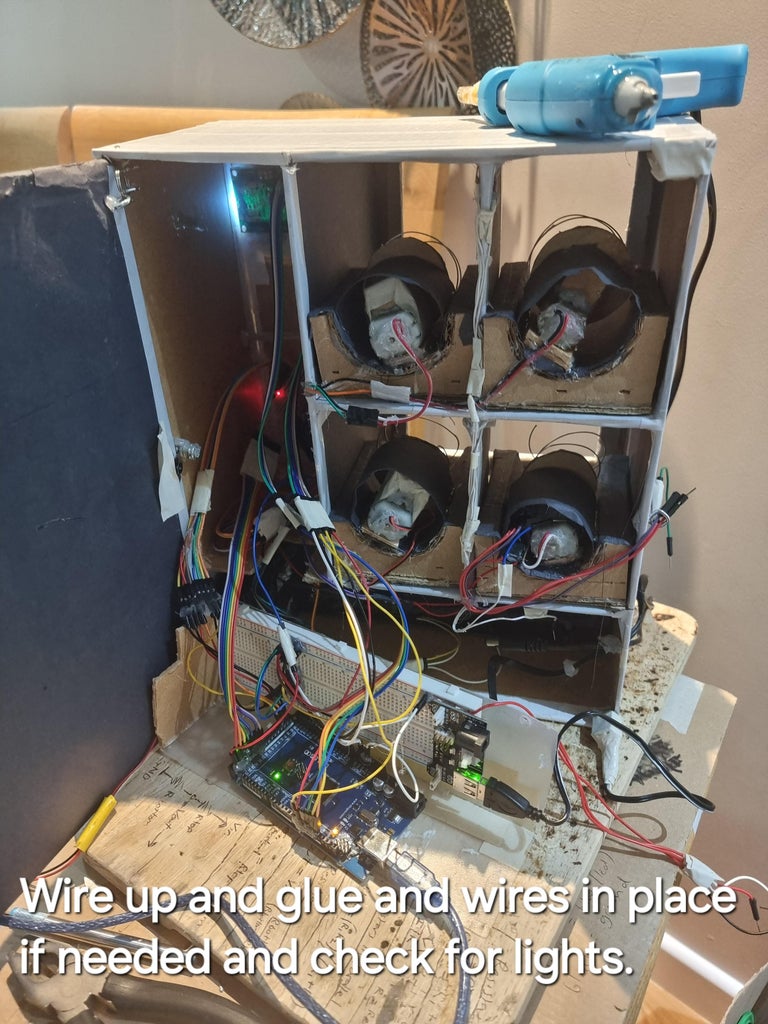 Craft Your Own Desktop-Sized Cardboard Vending Machine With an Arduino ...