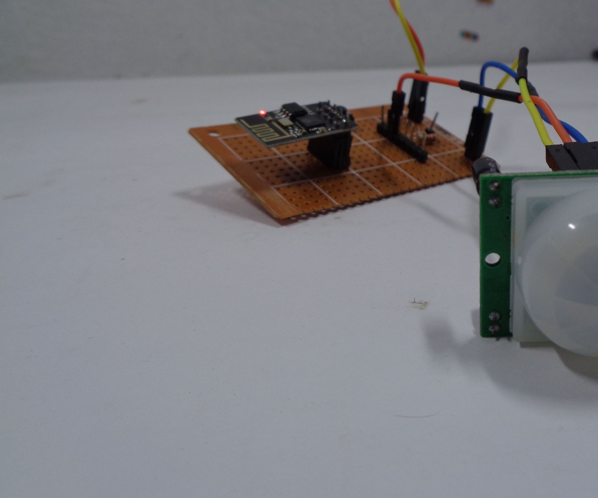 Home Security System Using PIR Sensor With IoT