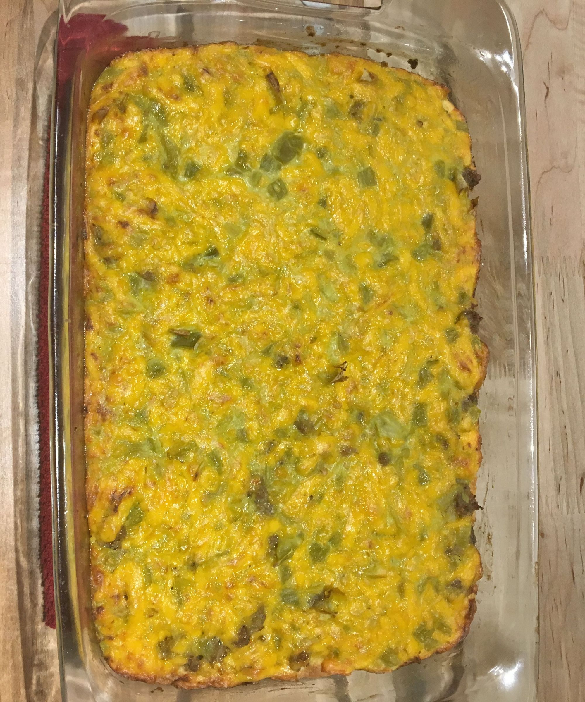 Zesty Sausage Squares 