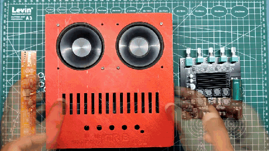 Front Assembly-Left & Right Speakers