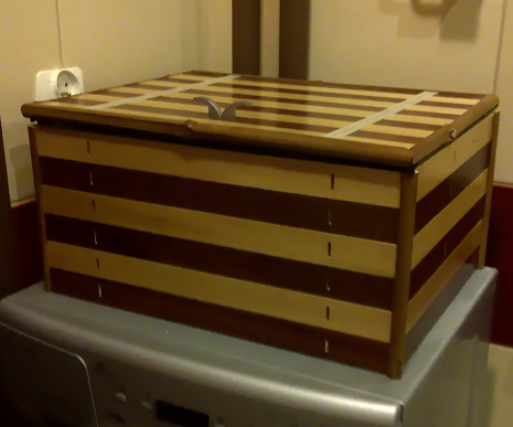 DIY Storage Box From Recycled Materials