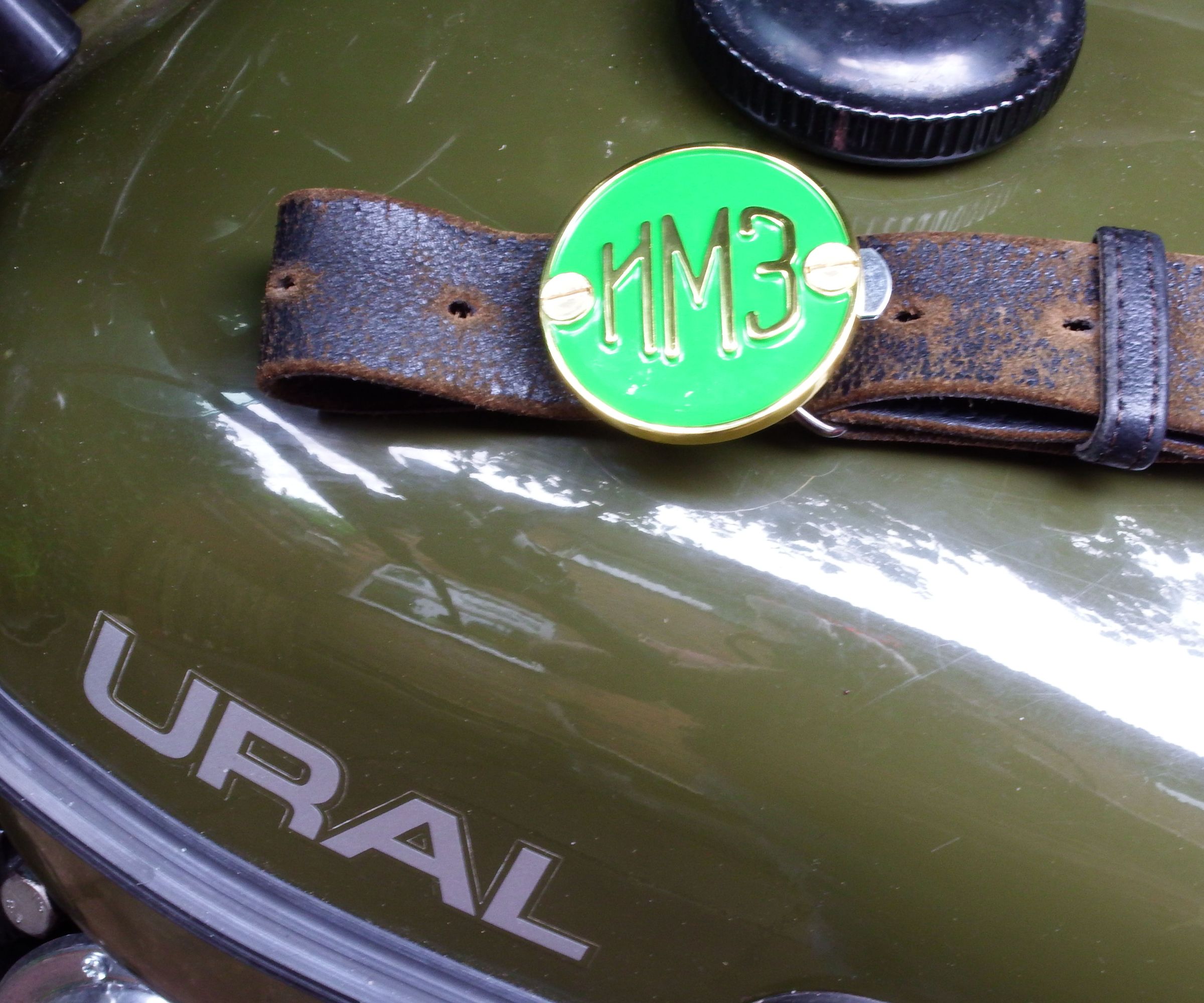 Bike Badge Belt Buckle