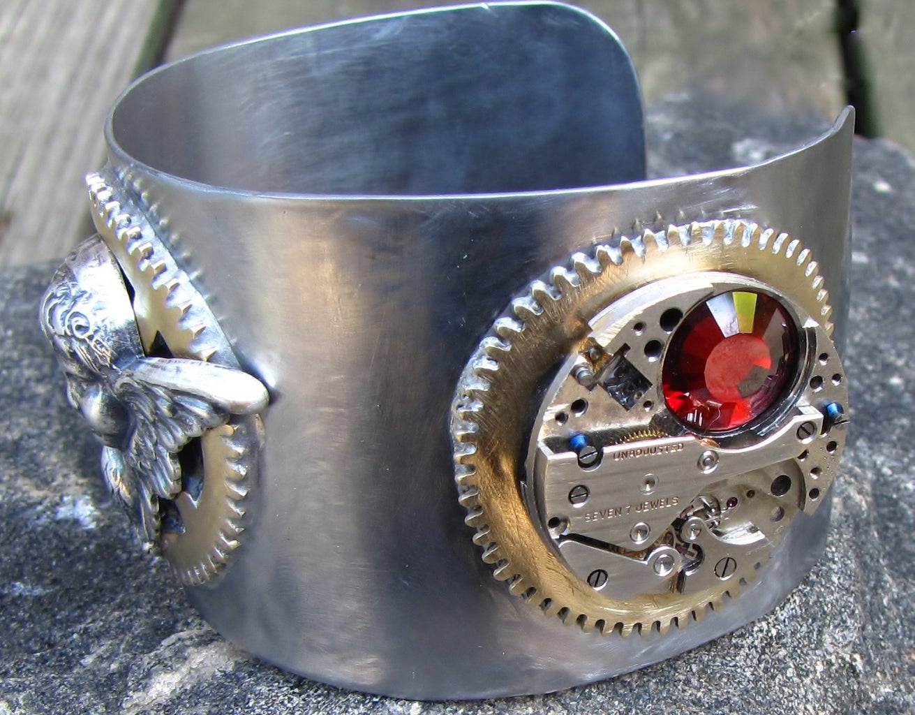 Steampunk Cuff Bracelet