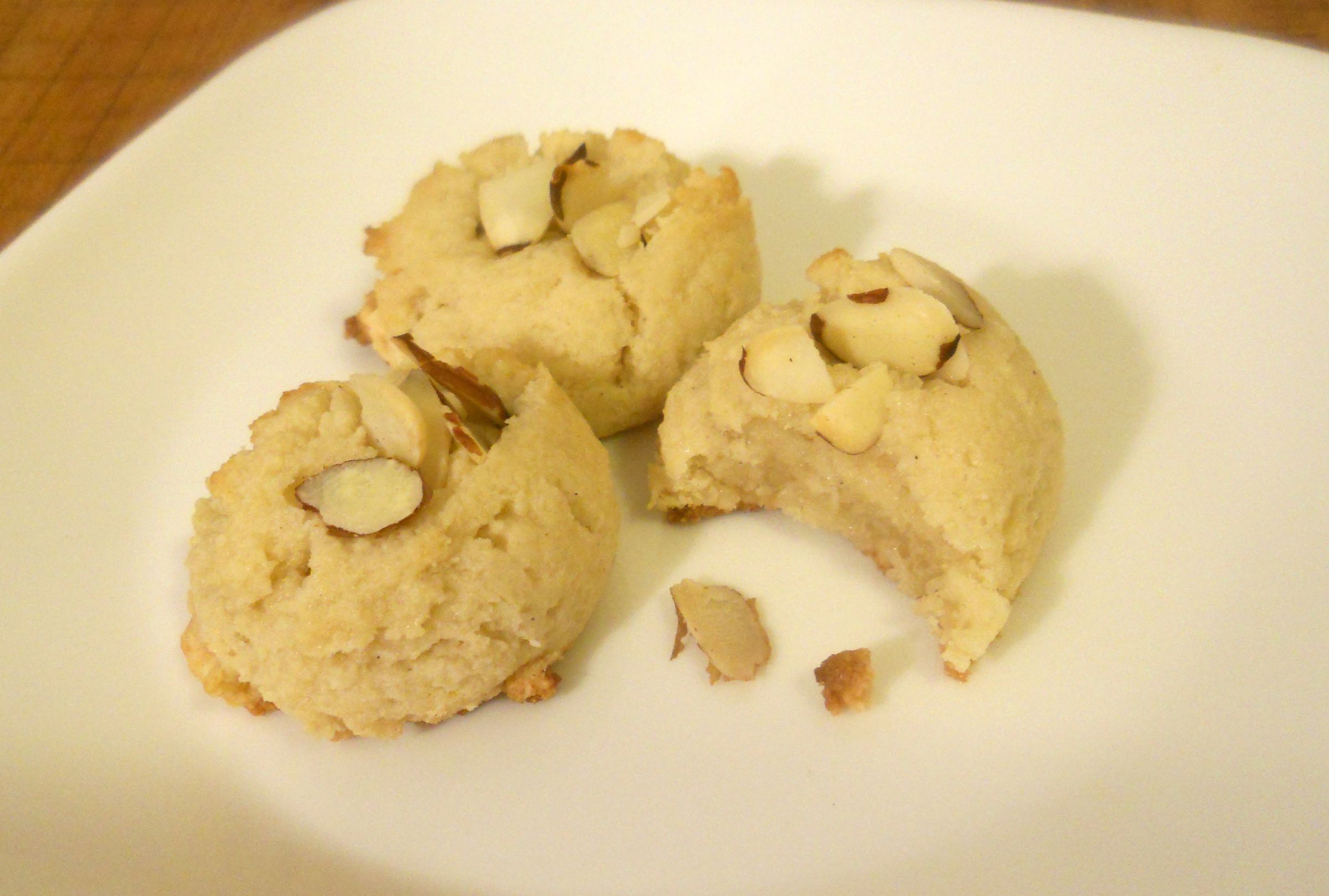 Honey Almond Cookies