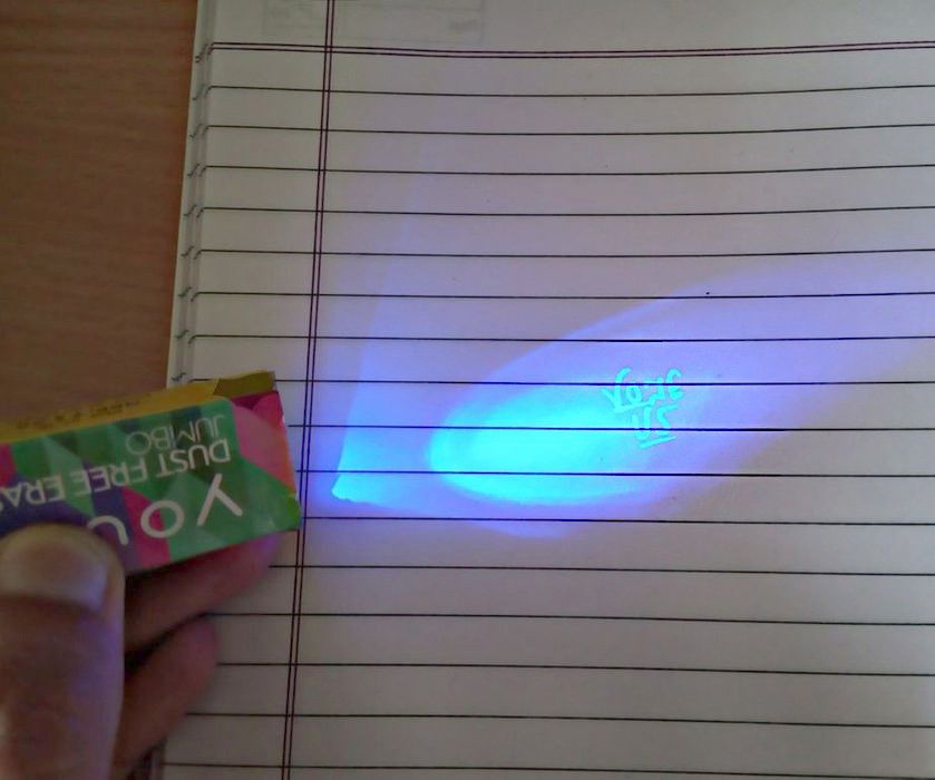 Awesome School Spy Gadget! Invisible Ink Pen Hack 6 Steps Instructables