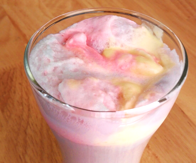 Rainbow Ice Cream Float (from Scratch)