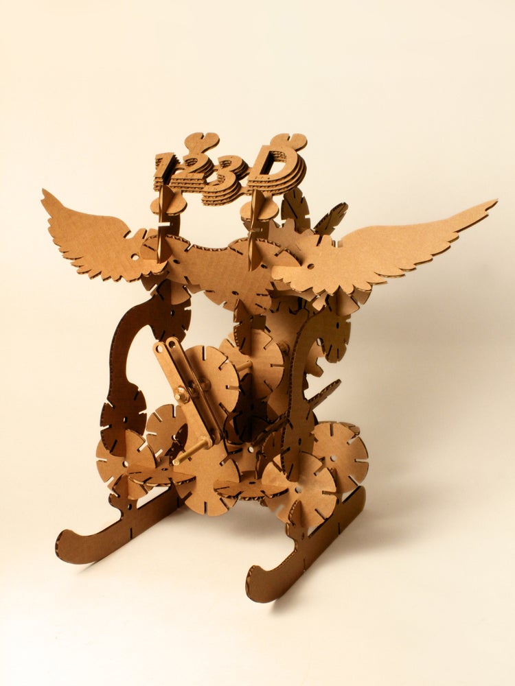 123D Fab! Cardboard Construction Kit 11 Steps (with Pictures