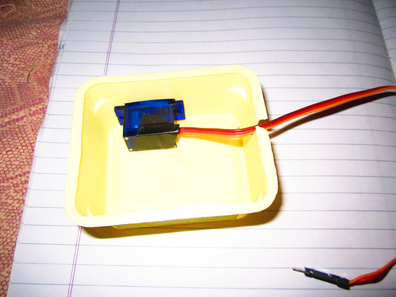 Automatic Fish Feeder in 20 Minutes : 5 Steps Circuit Diagram
