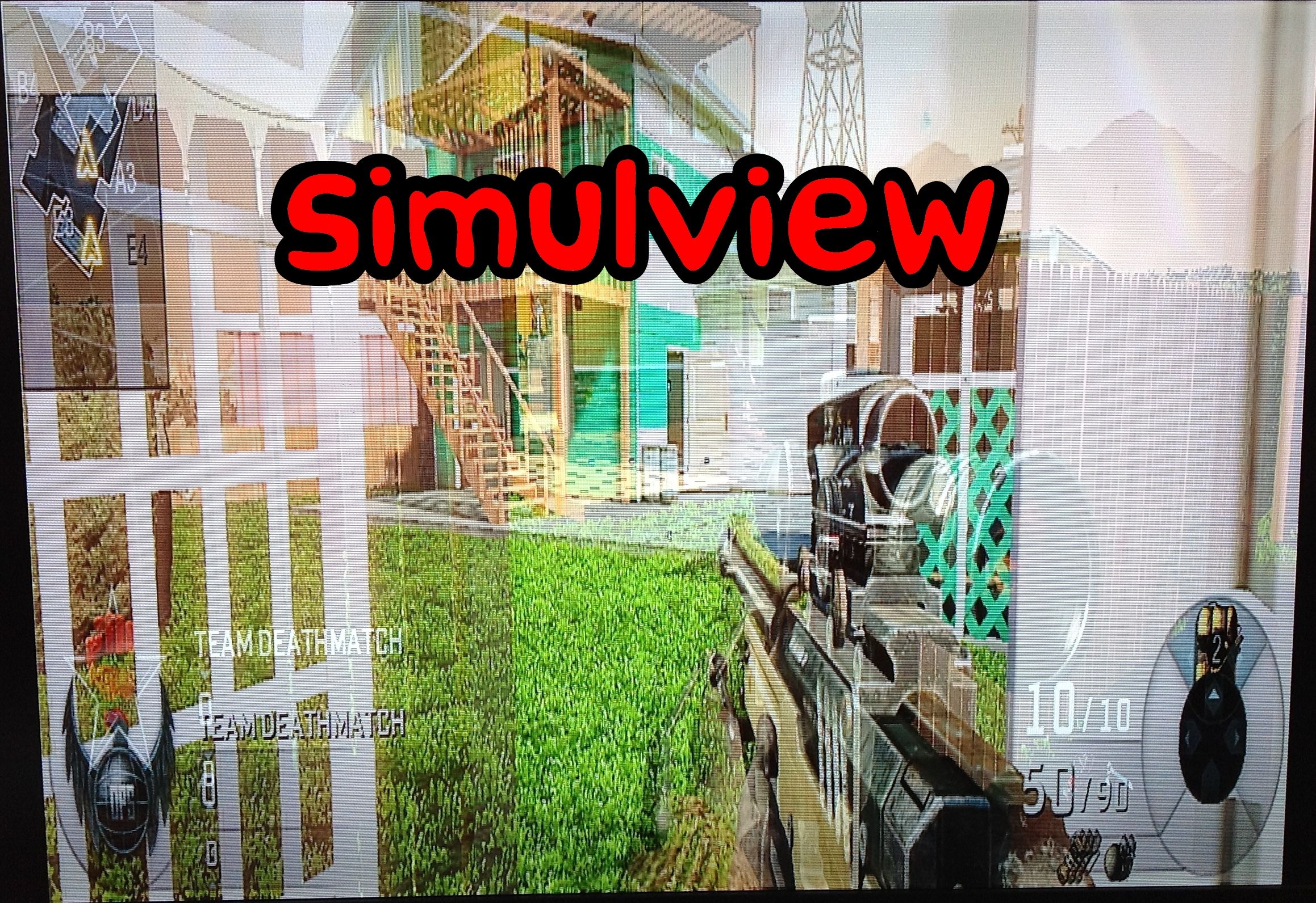 3D TV Split Screen Gaming (SimulView)