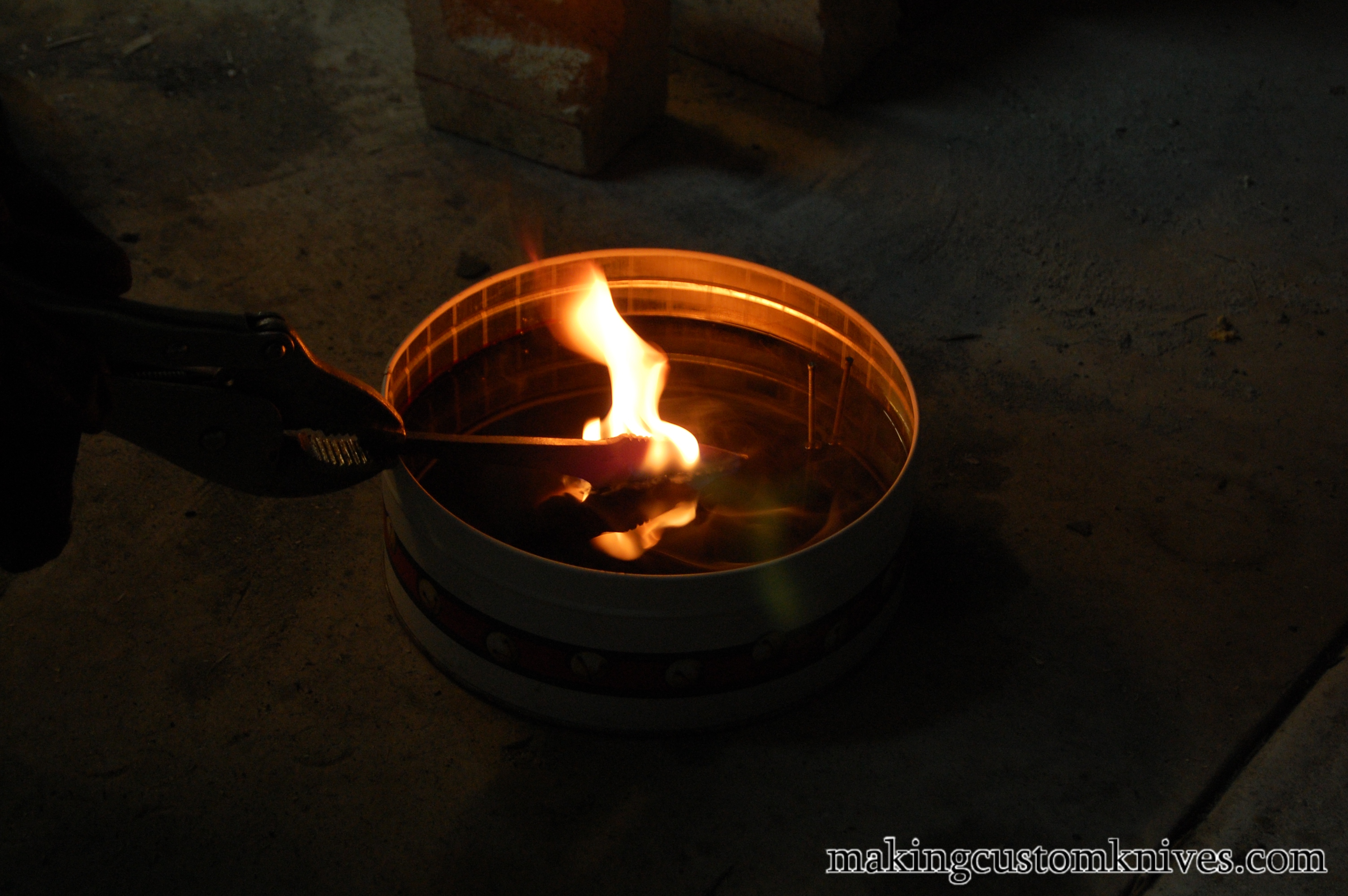 Heat Treating Knives