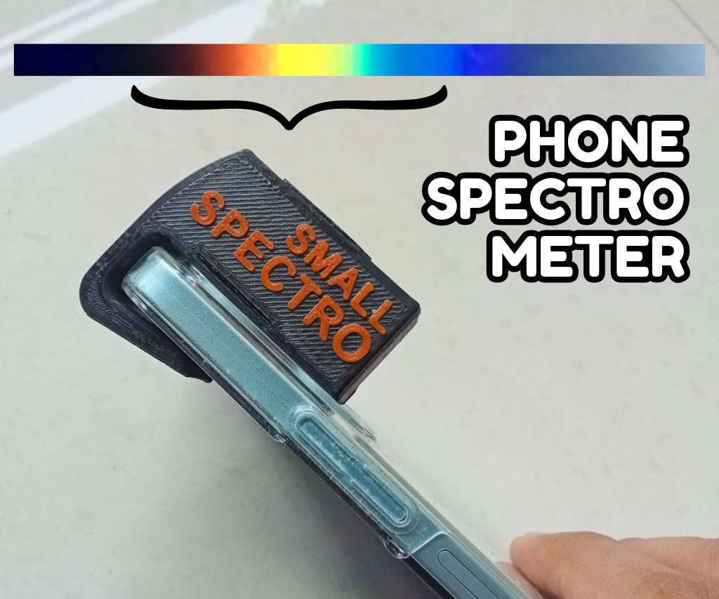 A Smartphone Attached Spectrometer ! Education With Colors of the Rainbow