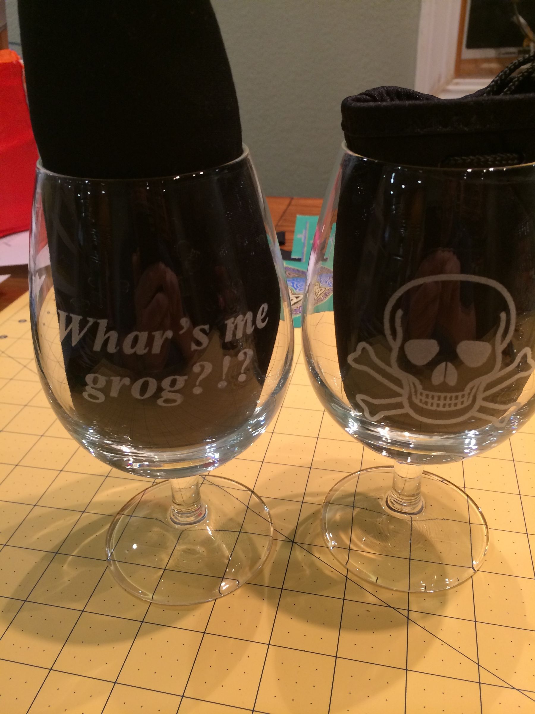 How To Laser Engrave Small-Mouthed Goblets