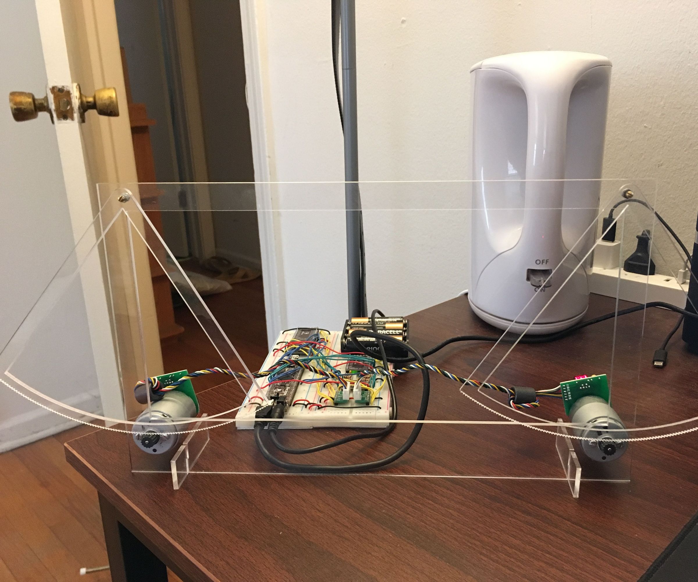 Motor Driven Pendulums