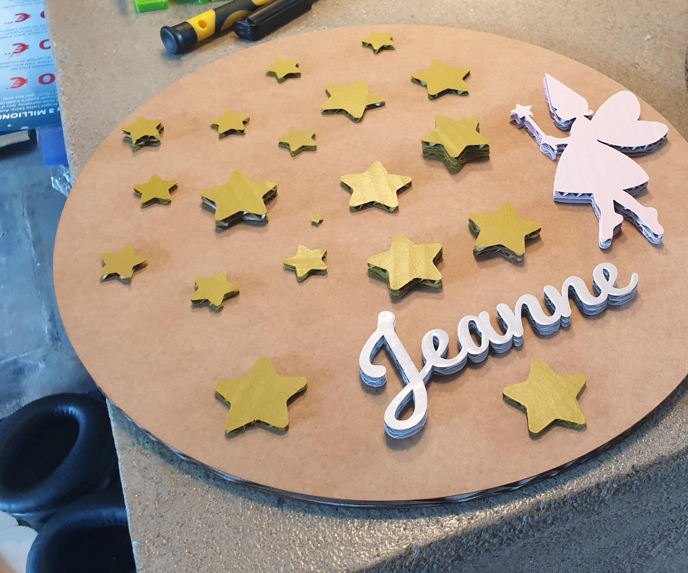Kid Name Circle Board