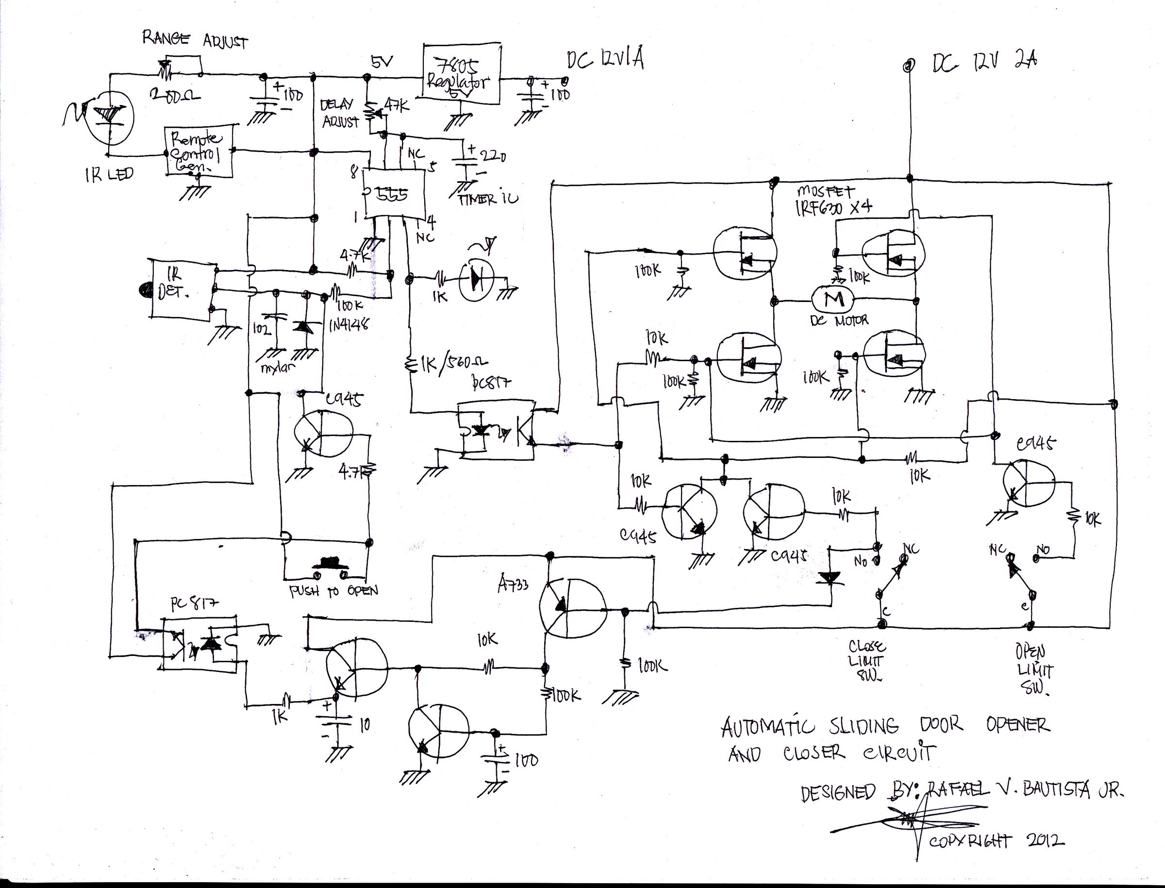 Diy Automatic Sliding Door Project Instructables