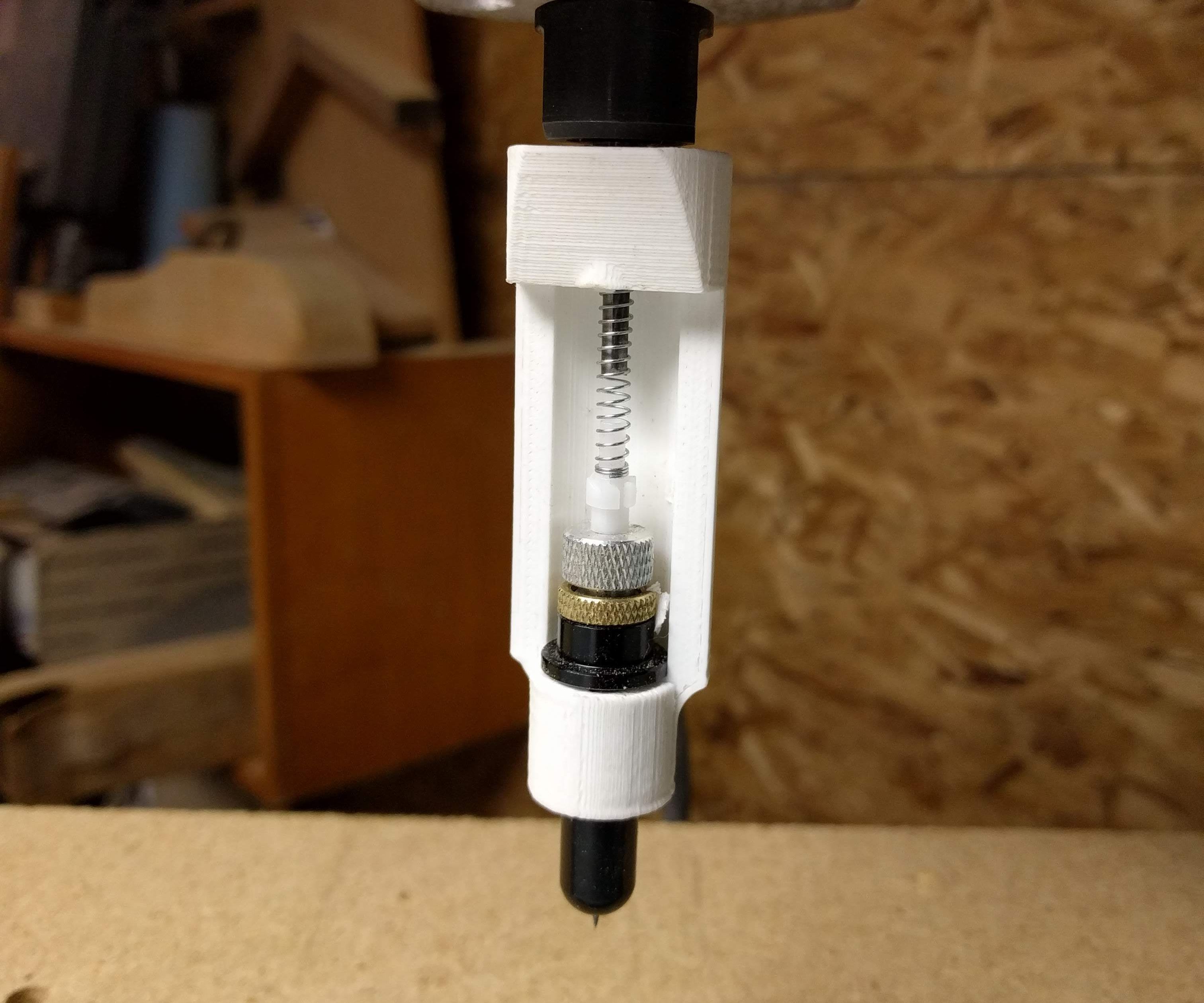 Building a Drag Knife to Make Stickers and Friskets.