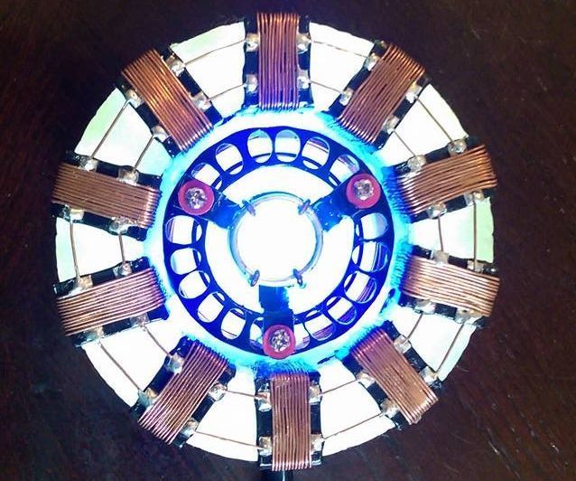 L.E.D Arc Reactor for 'Iron' Man Costume