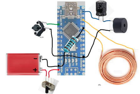 Minimal Arduino Metal Detector : 4 Steps (with Pictures) - Instructables
