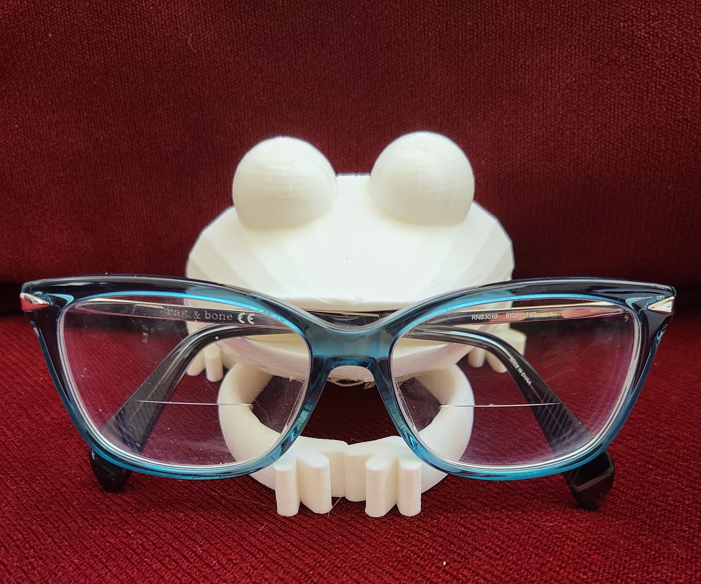 Frog Phone Charger and Glasses Holder