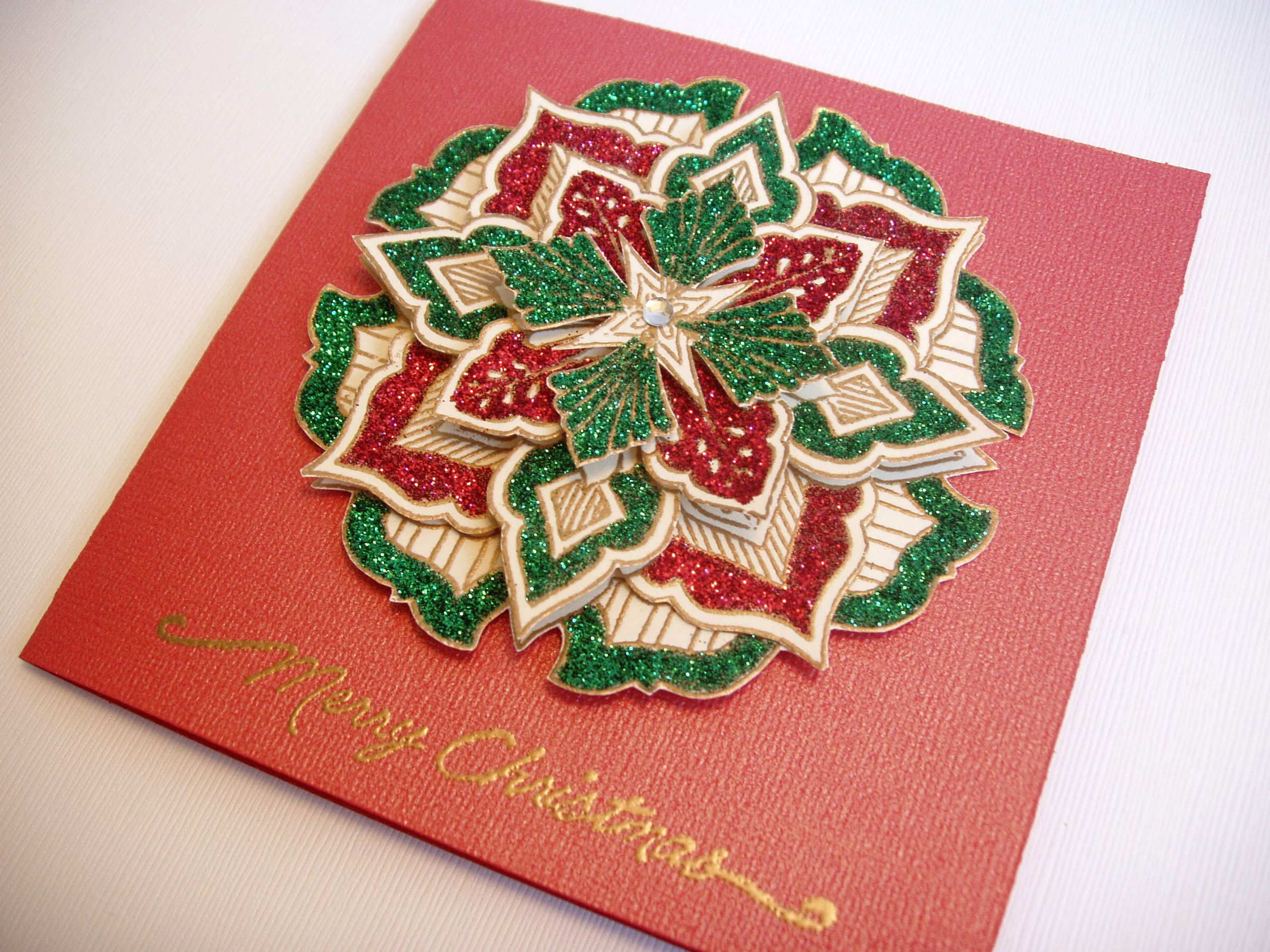 Christmas Medallion Card