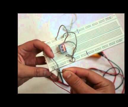 How to Display Numbers on Bcd 7 Segment Without Using a Decoder