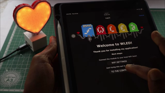 Controlling the LED Heart
