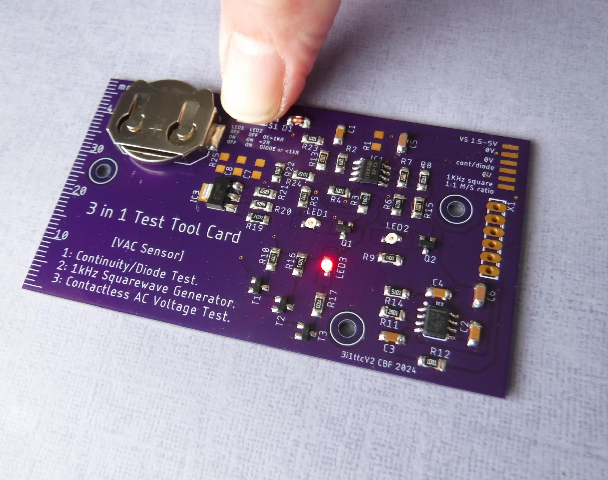 TriDiag (3 in 1 Diagnostic Test Tool)