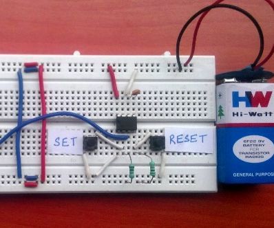 Panic Alarm Button Circuit Using 555 Timer IC (Part-1)