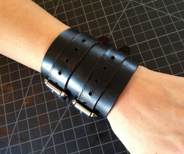 Leather Wrist Wraps/cuffs