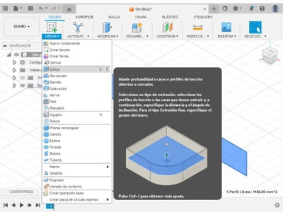 Modelación 3D Para La Cara Lateral 1