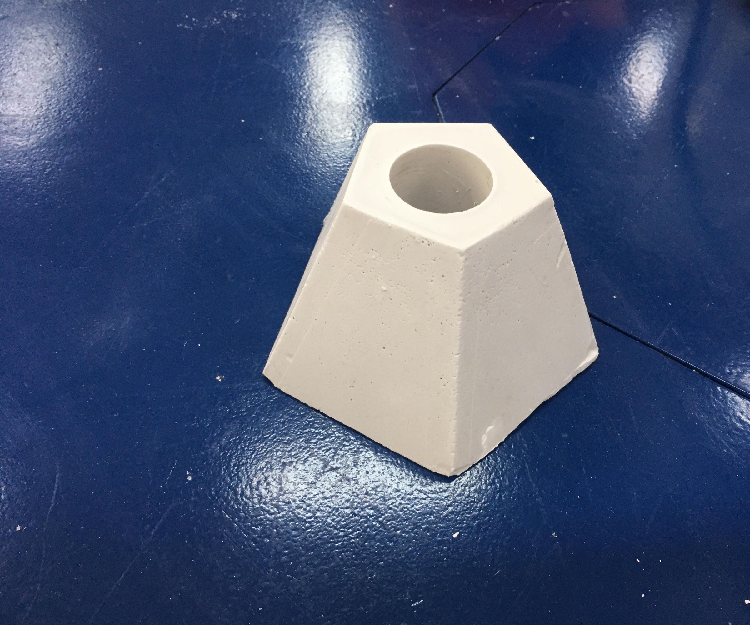 Making a Plaster Pencil Holder