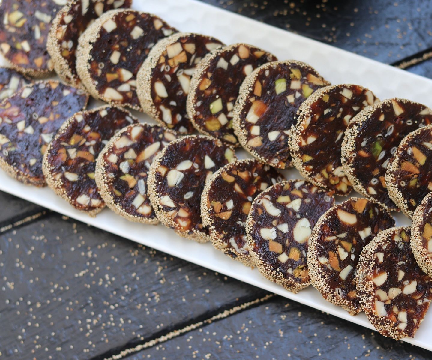 Healthy Sugar Free Dates Rolls