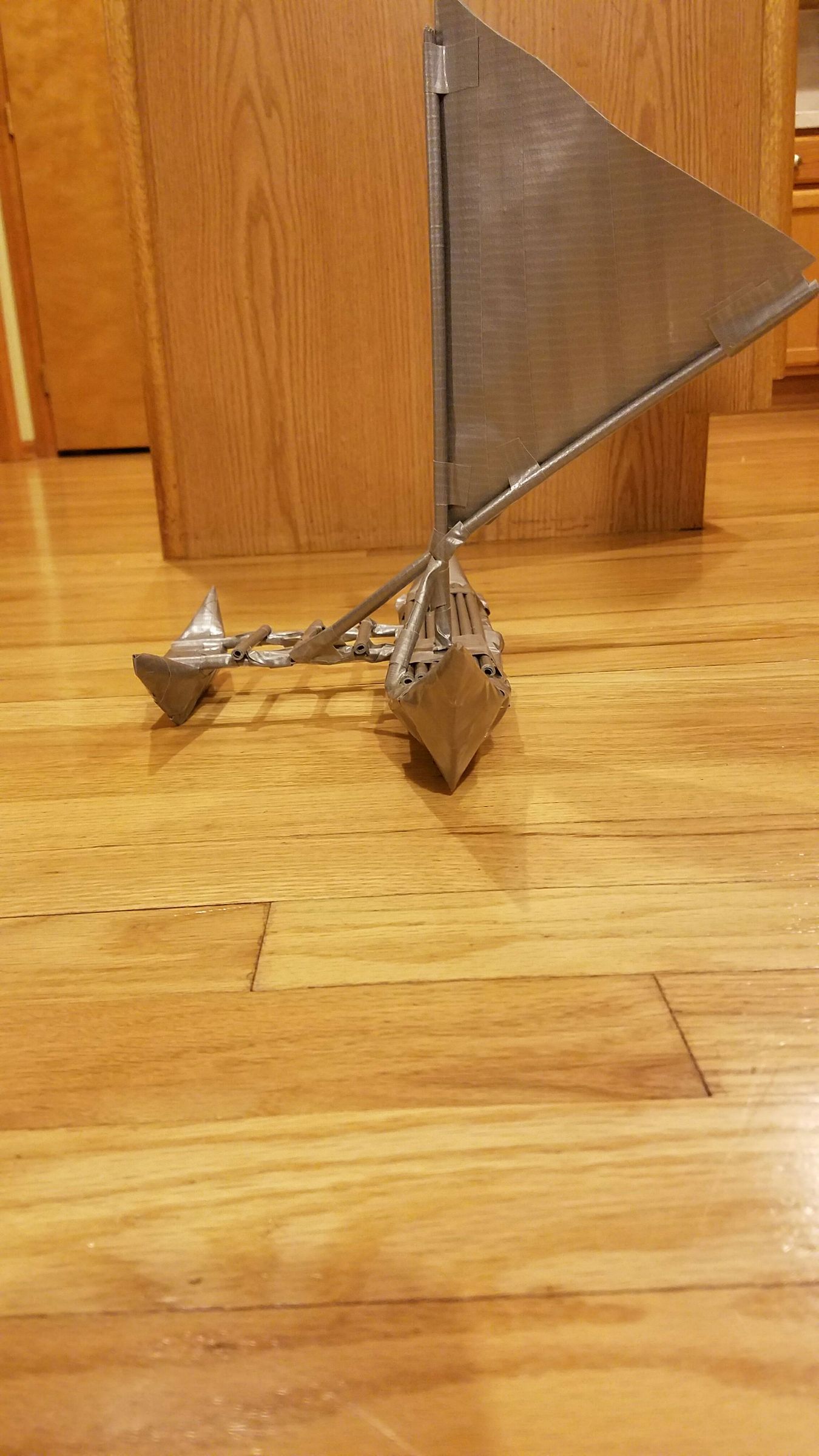 Duct Tape Moana Boat