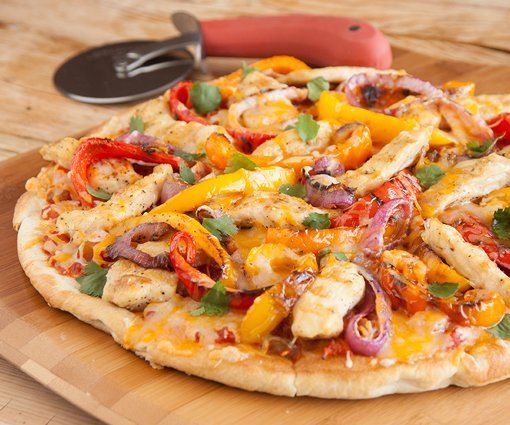  Grilled Chicken Fajita Pizza