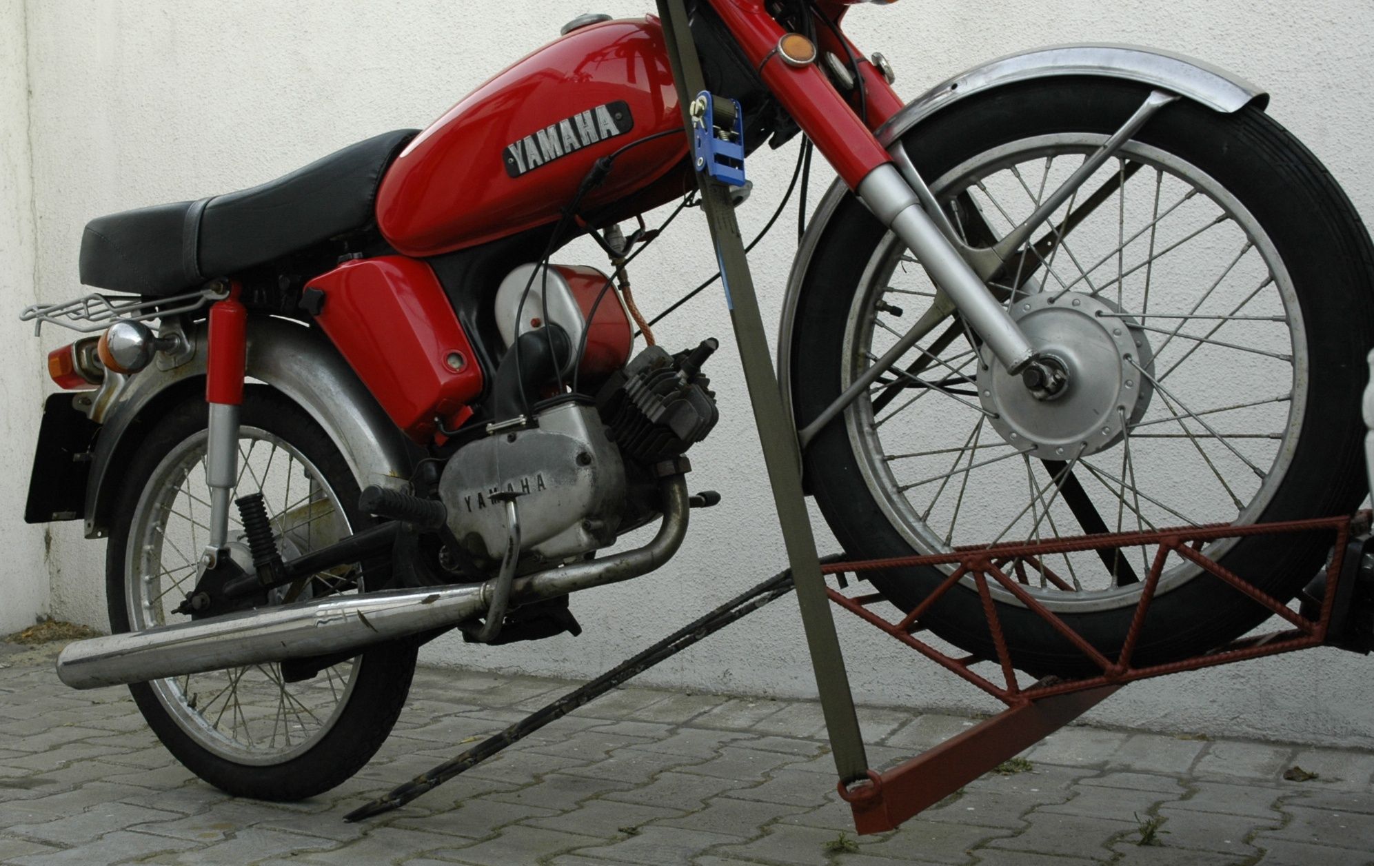 motorcycle tow cradle