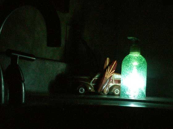 Make Your Own Night Light Soap Dispenser.