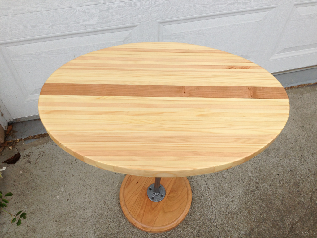 Oval Table From Crib Slats