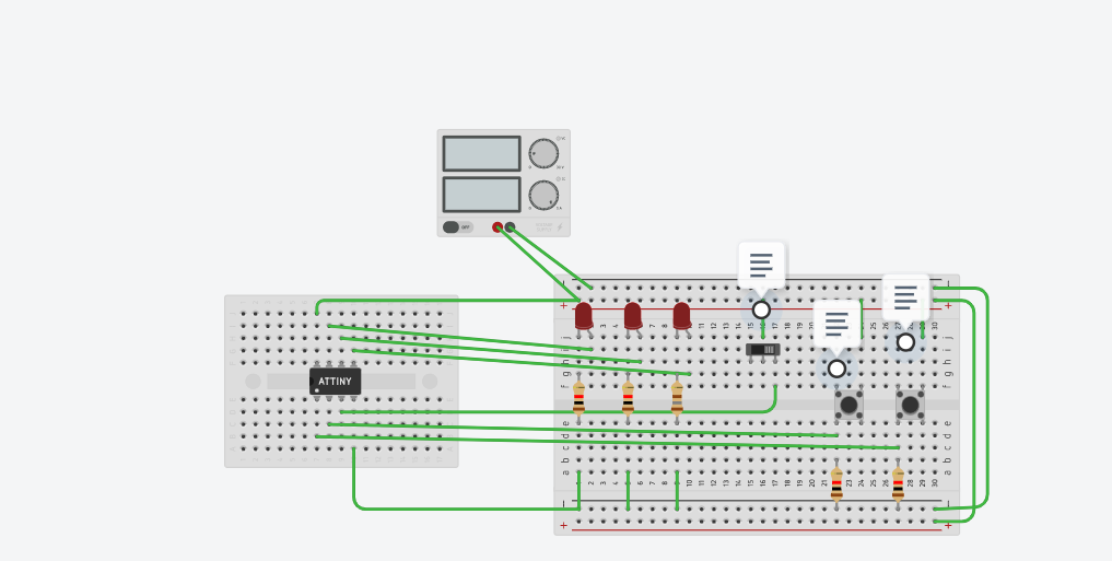 V1 Rotary Encoder Using Attiny Microcontroller 