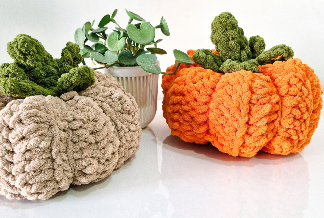 Easy Crochet Pumpkin With Chunky Yarn Cozy Fall Decor