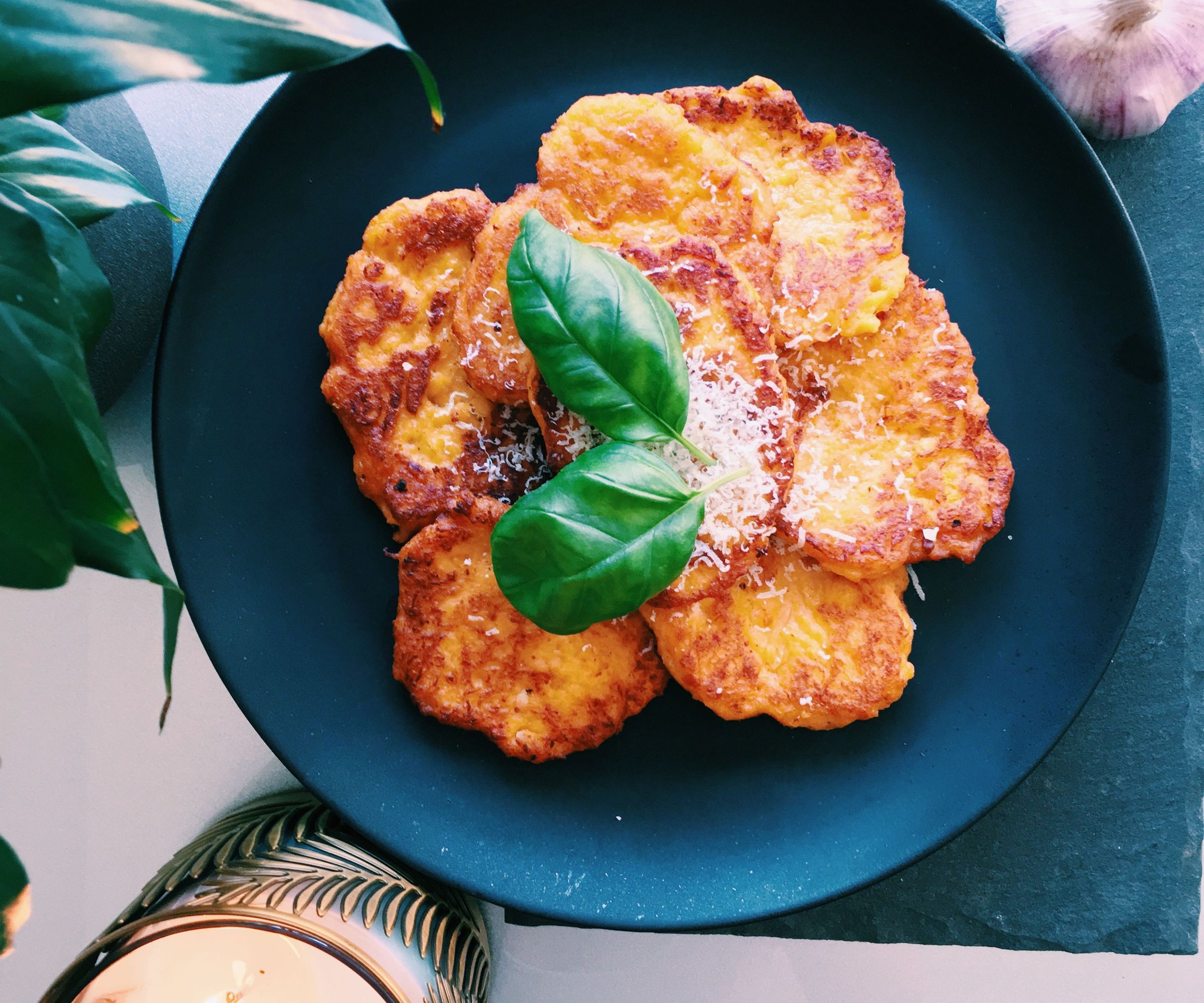 RECIPE | BUTTERNUT SQUASH FRITTERS
