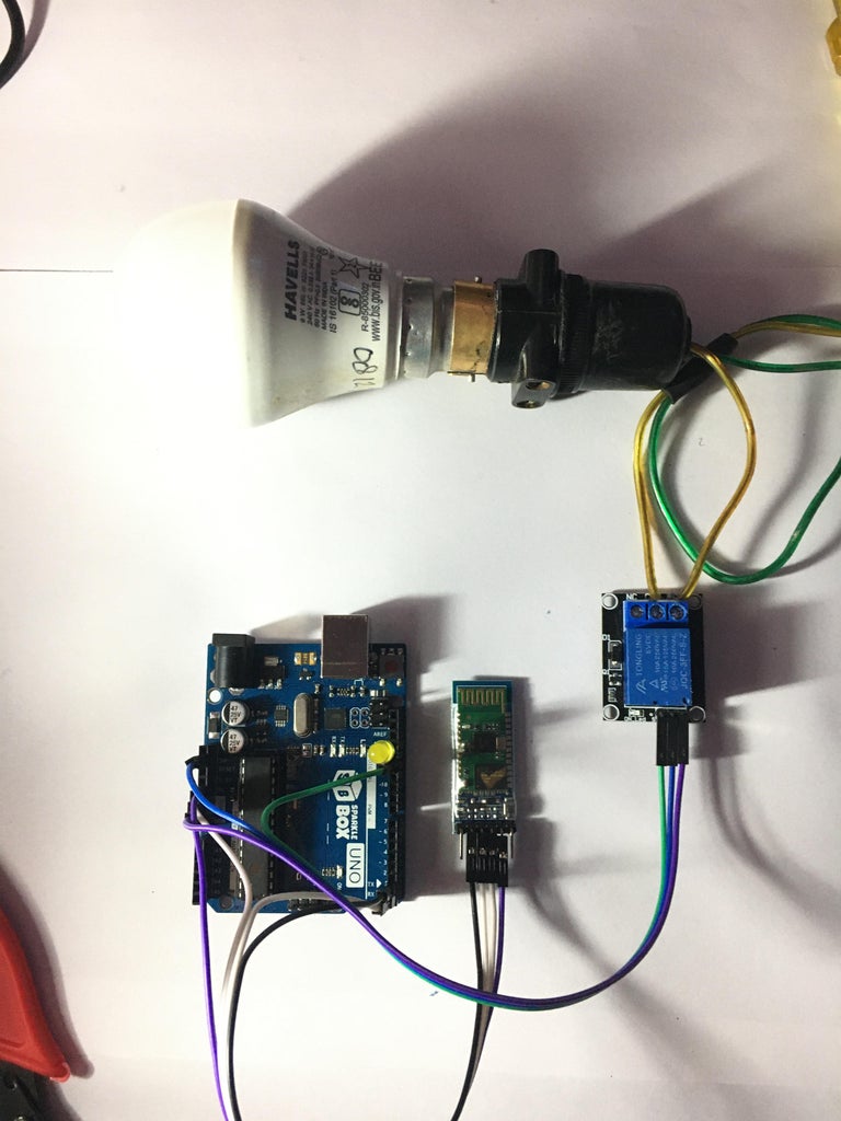 DIY Bluetooth Controlled Lights: Home Automation Using Arduino Uno : 4 ...