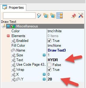 In Visuino Add & Set Components