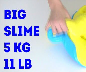 How to Make GIANT SLIME 5000 Gram (11 LB)
